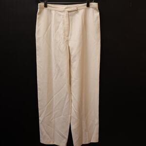 Norton McNaughton Cream Pants Polyester Size 10P Women